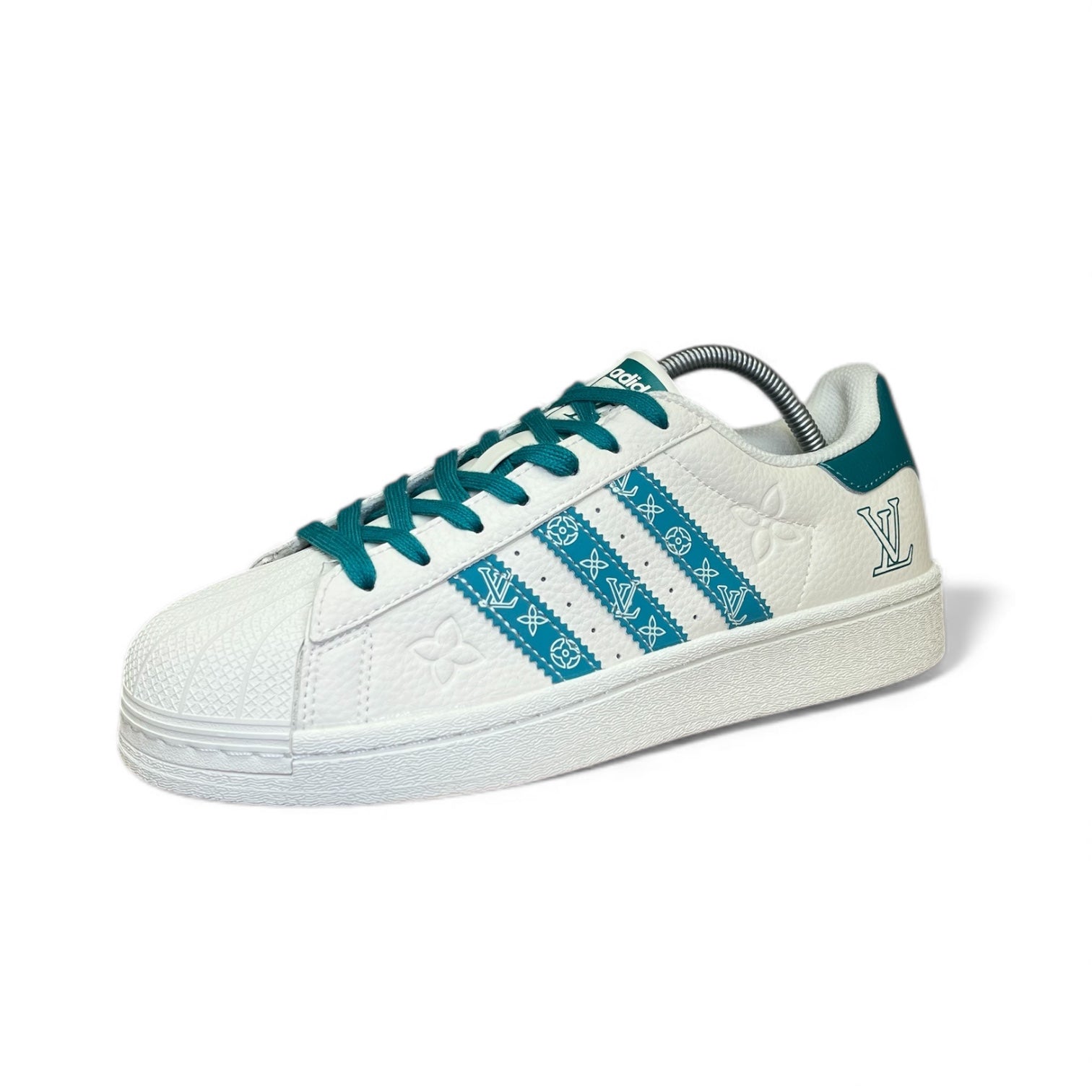 Adidas superstar (white& Ganzaari)