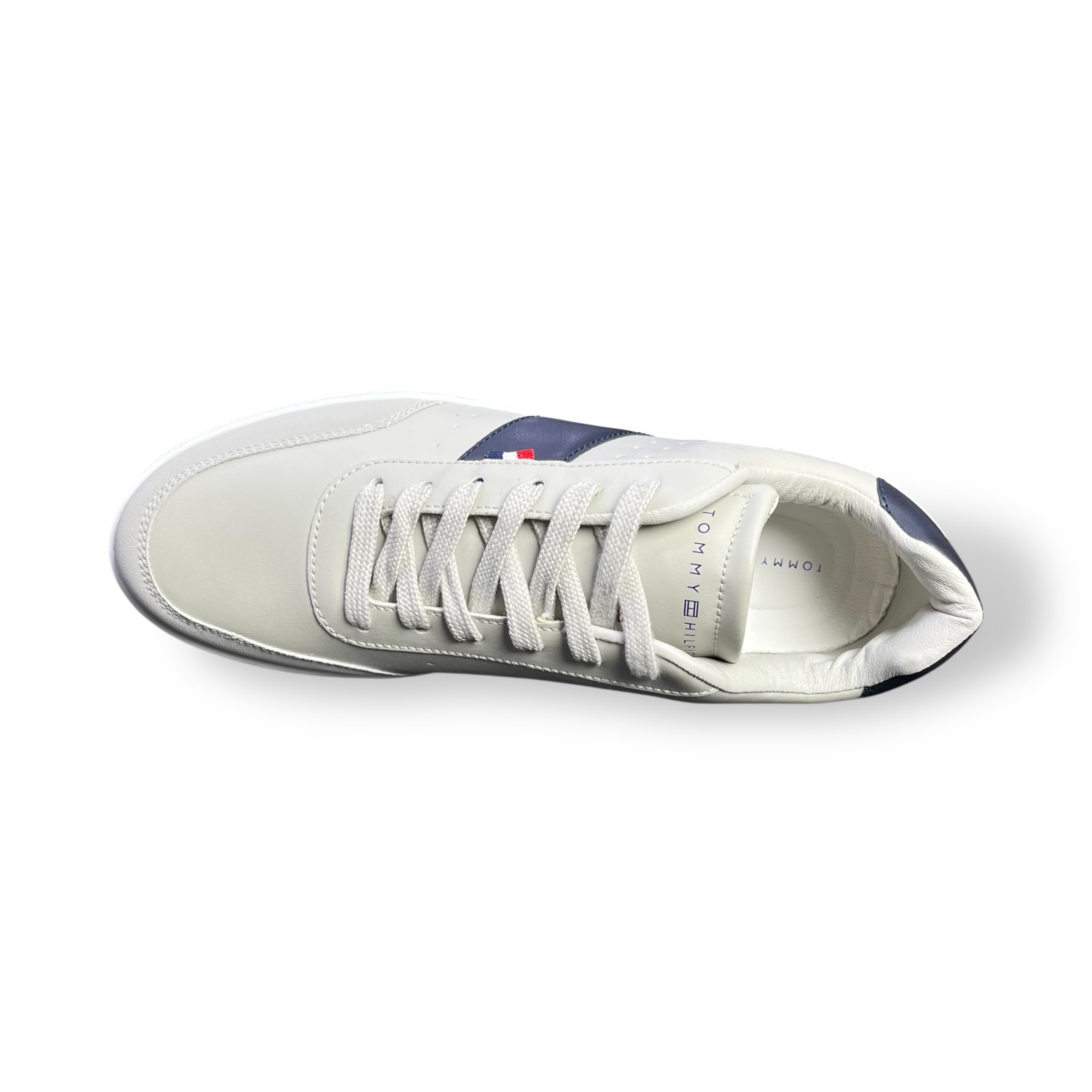 Tommy Hilfiger Flat high copy light gray&navy
