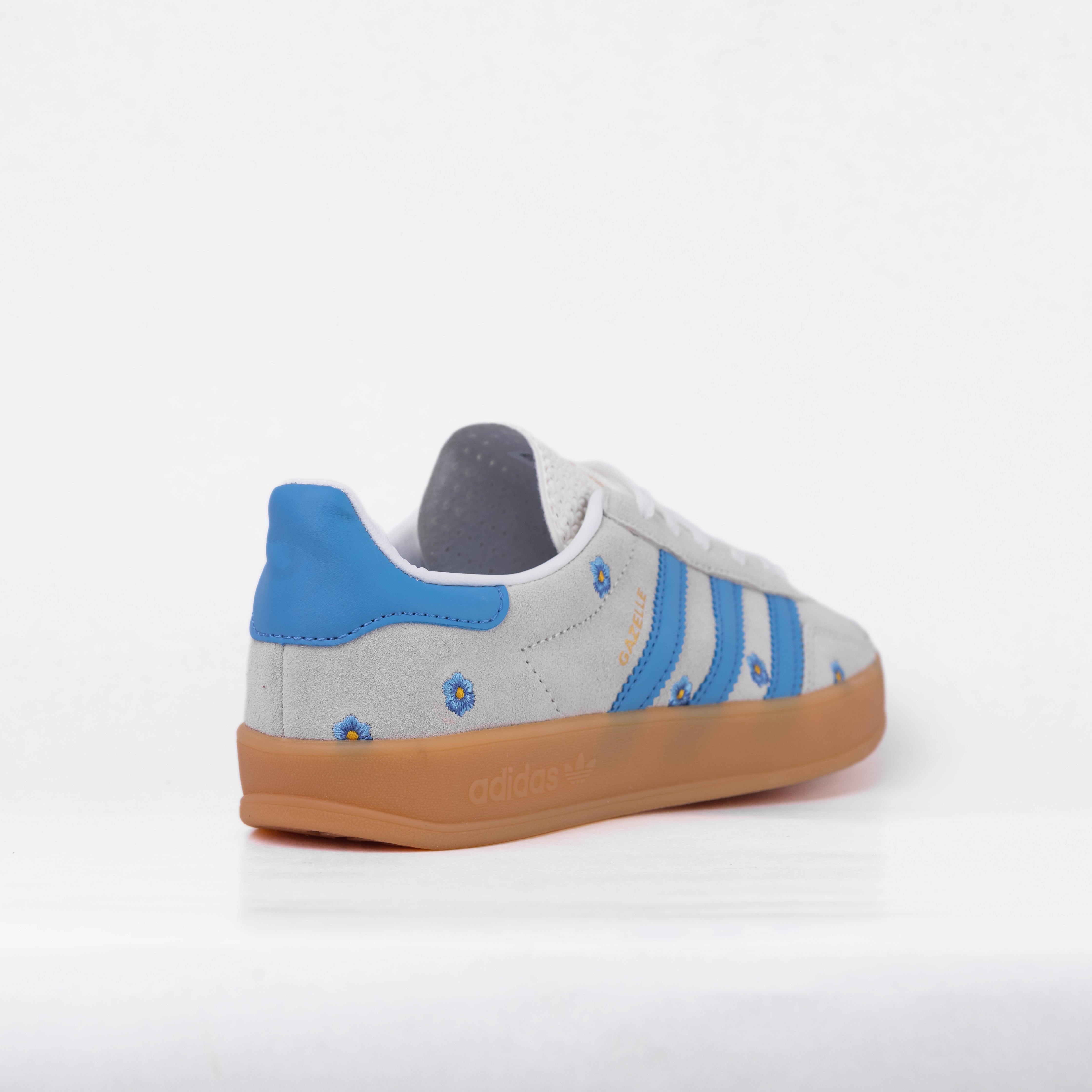 ADIDAS GAZELLE INDOOR LIGHT BLUE FLORAL