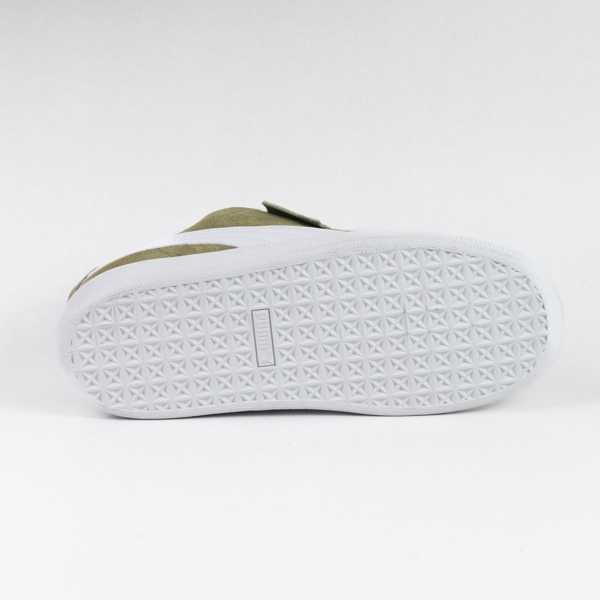 Puma SUEDE XL Olive Green White