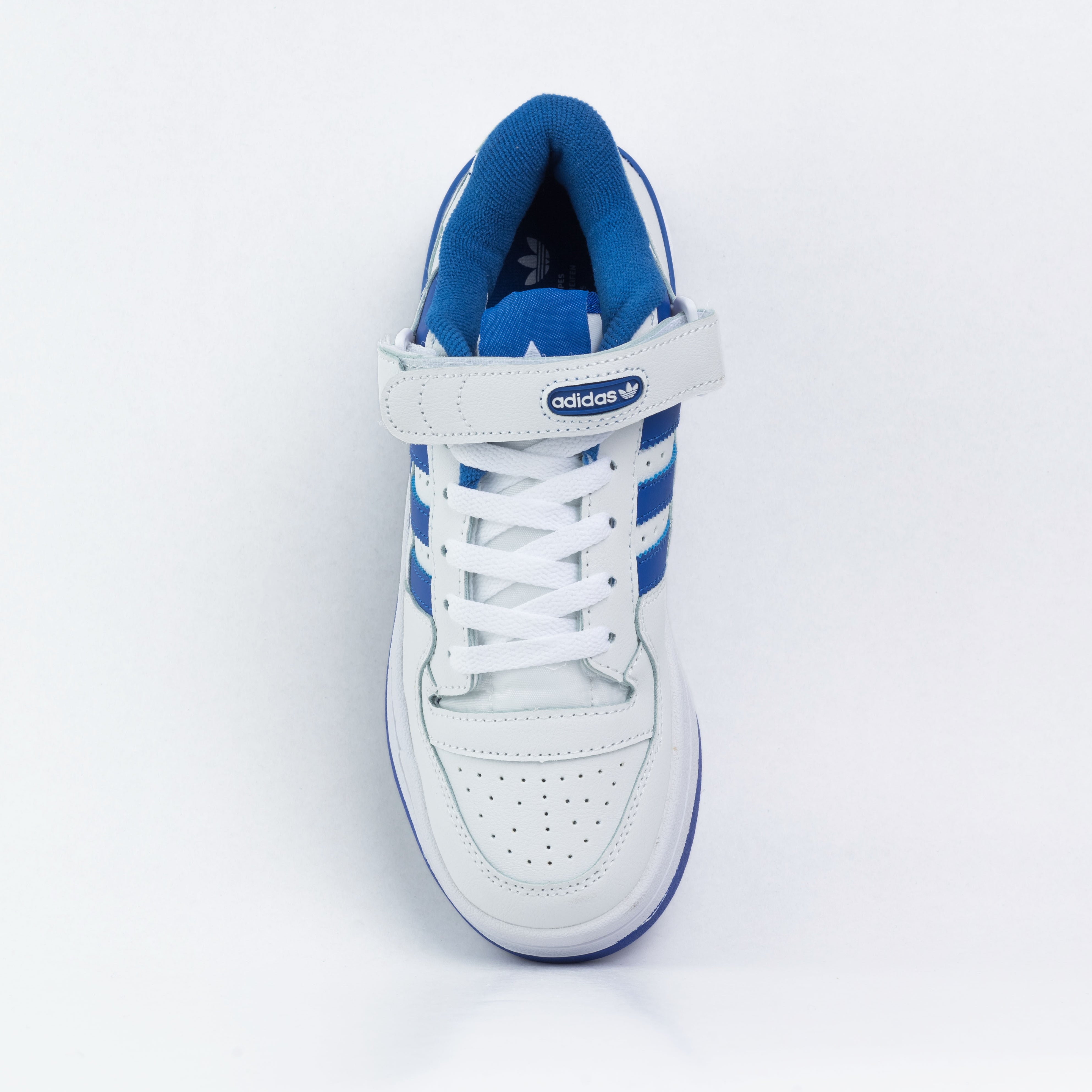 adidas forum low white royal blue