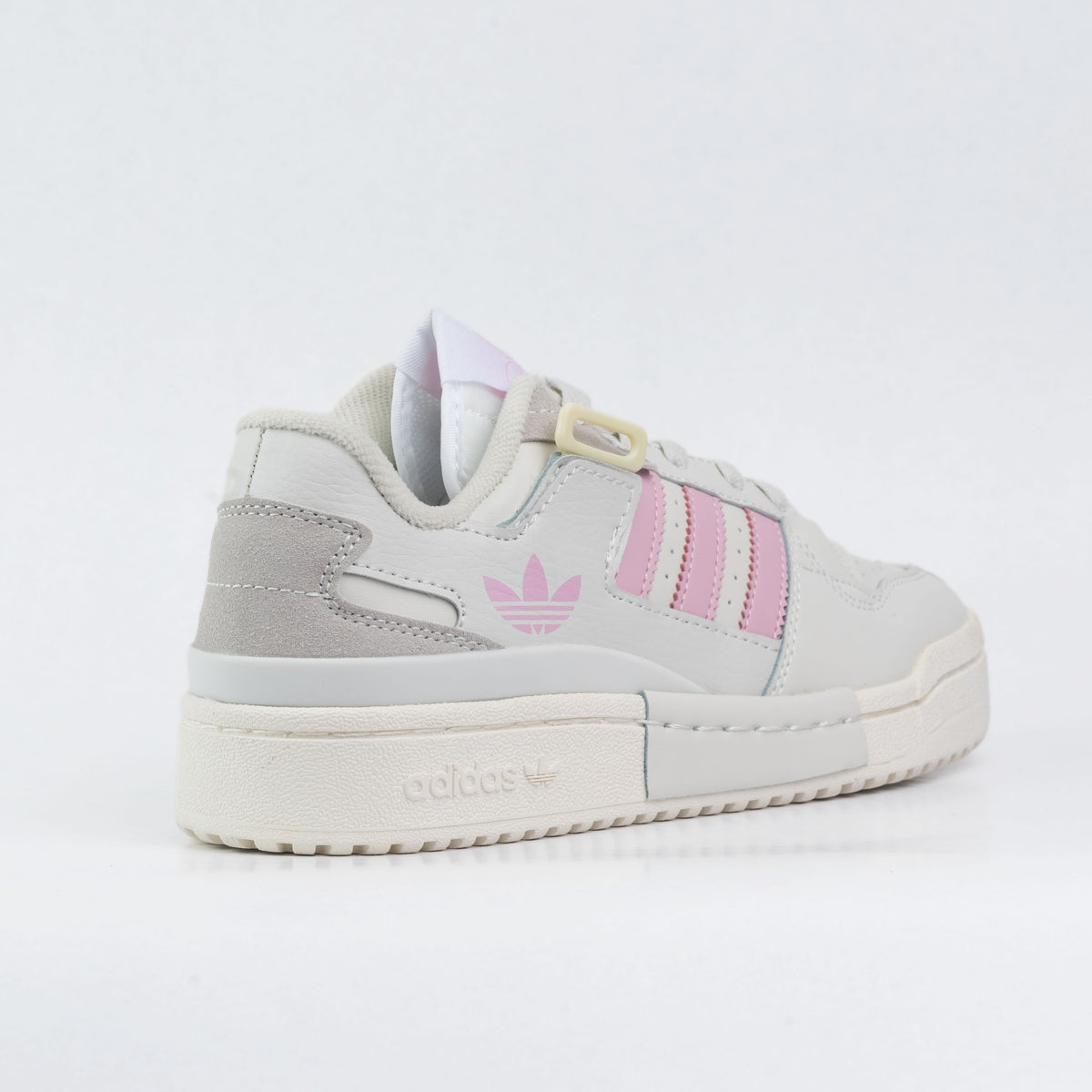 adidas forum low white light pink