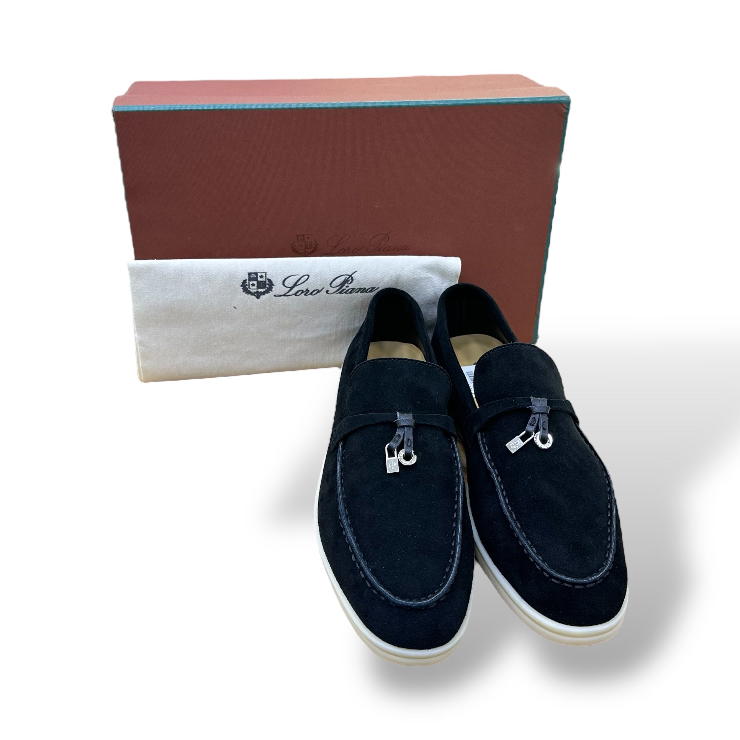 Loro Piana loafers (black)