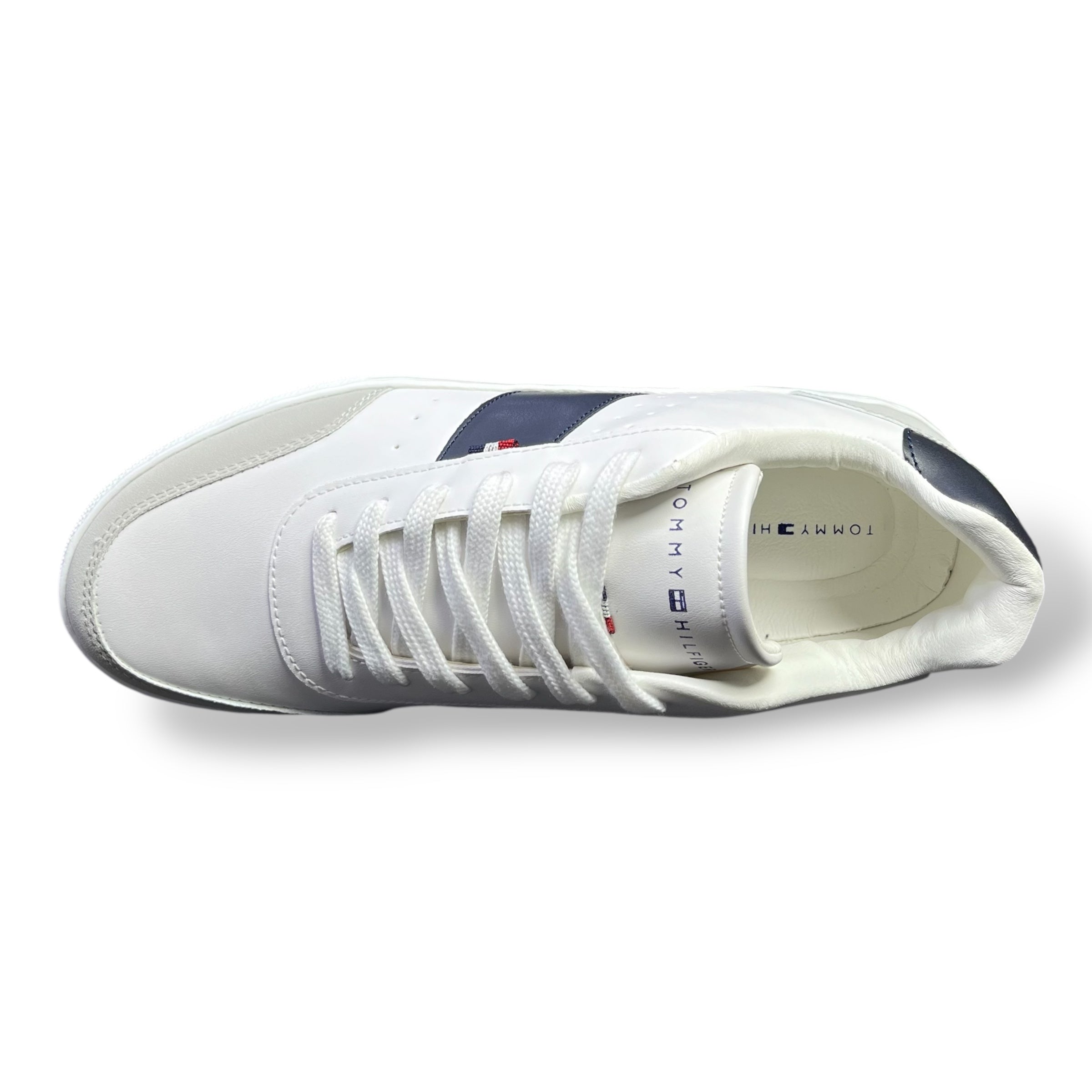 Tommy Hilfiger Flat high copy white&navy