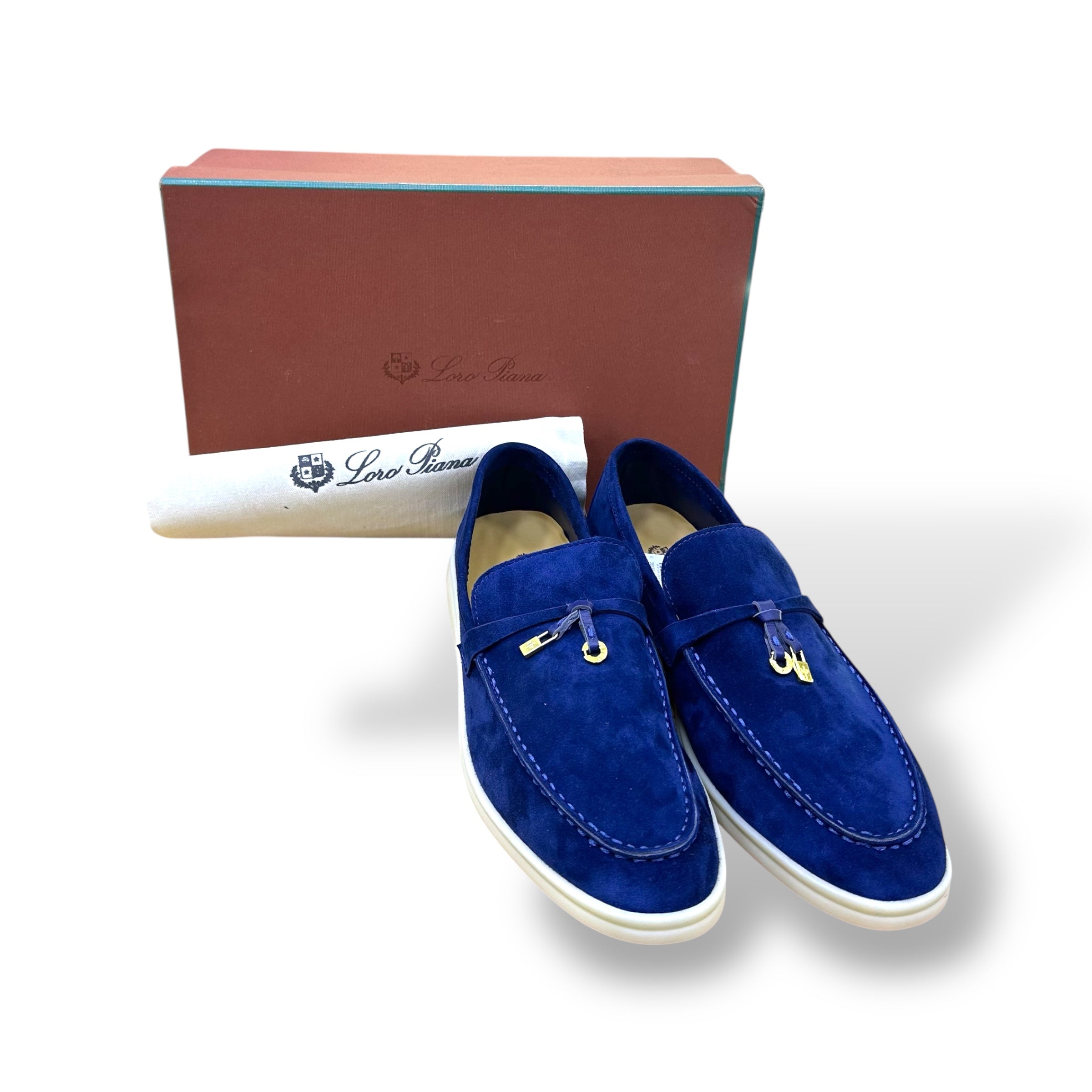 Loro Piana loafers (navy)