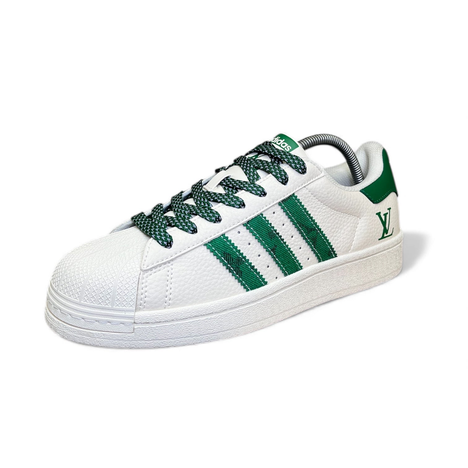 Adidas superstar (white&green)