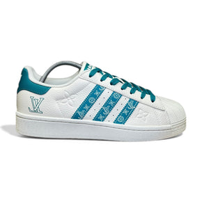 Adidas superstar (white& Ganzaari)