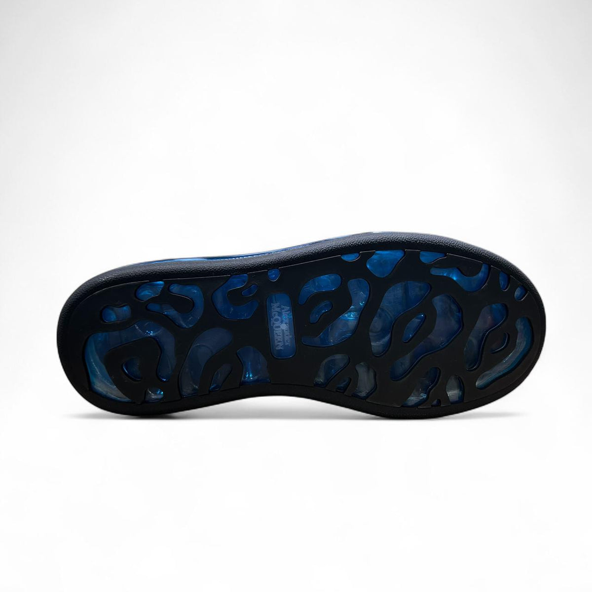 Alexander Mcqueen Clear Sole Black Blue Ma