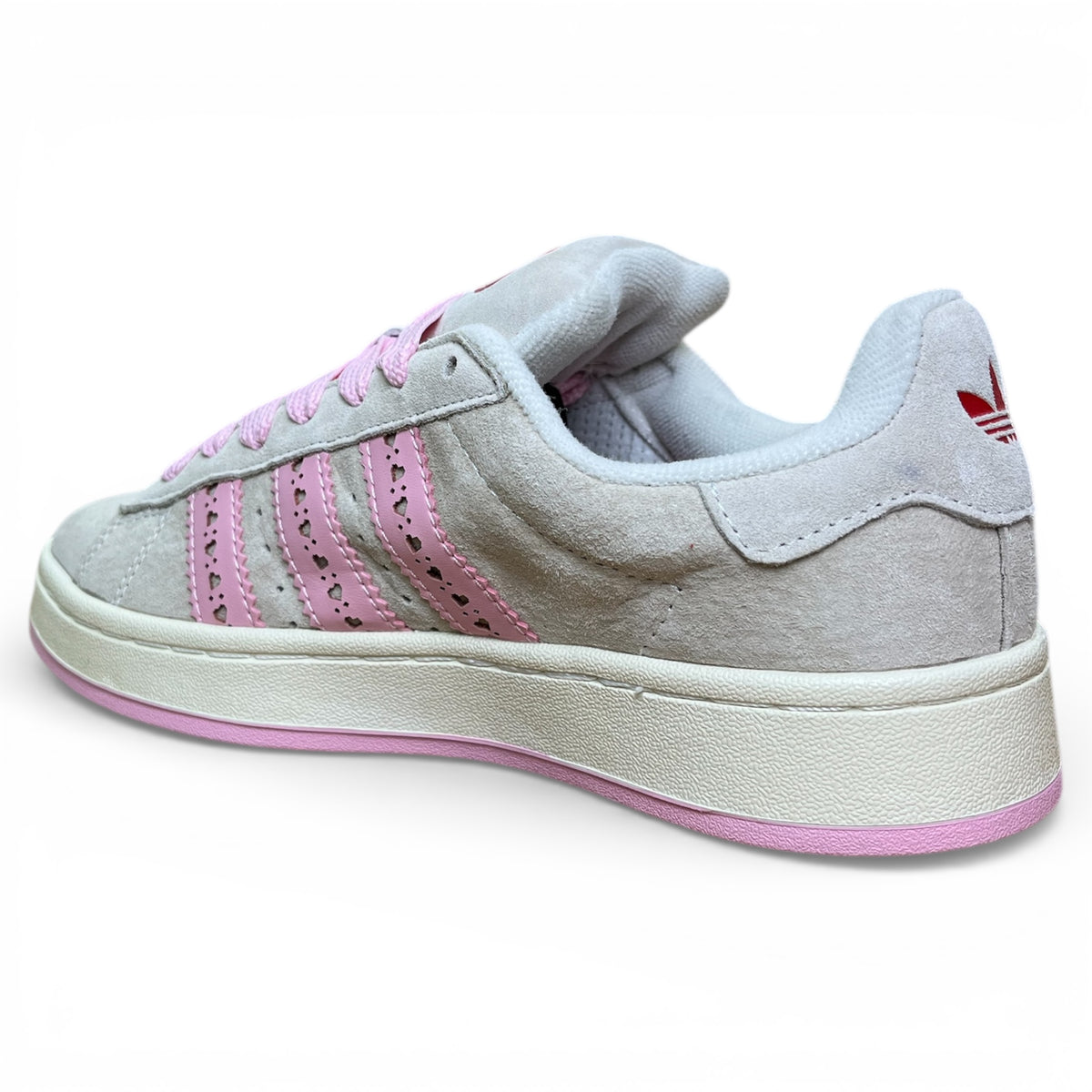 Adidas Campus – Beige & Pink