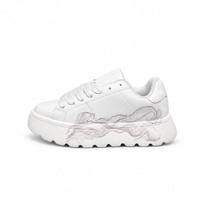 Zara platform sneaker (smoke)