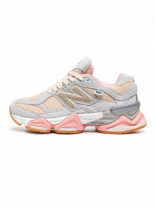 New Balance 9060 – Light Grey & Baby Pink