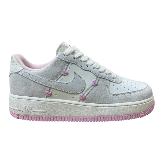 Nike Air Force 1 – Beige & Pink (Style 2)