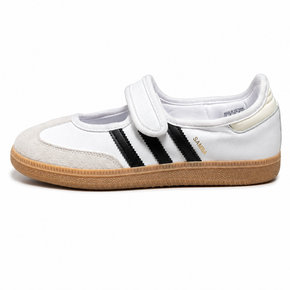 Samba Mary Jane – White / Black