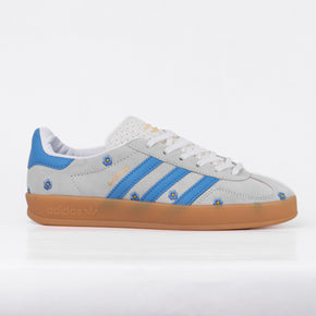 ADIDAS GAZELLE INDOOR LIGHT BLUE FLORAL