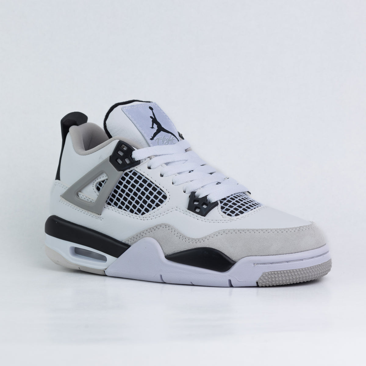 nike Air Jordan 4 Retro Military (Black&white)
