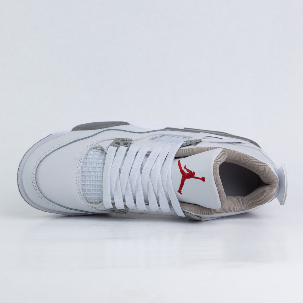 Nike Air jordan 4 oreo (white&gray)