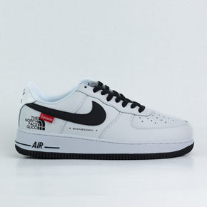 air force1 north face (white&black)