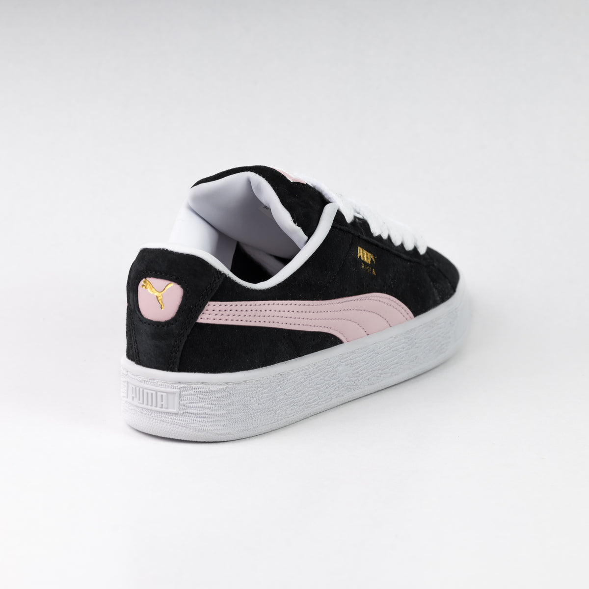 puma suede xl Black Whisp Of Pink W