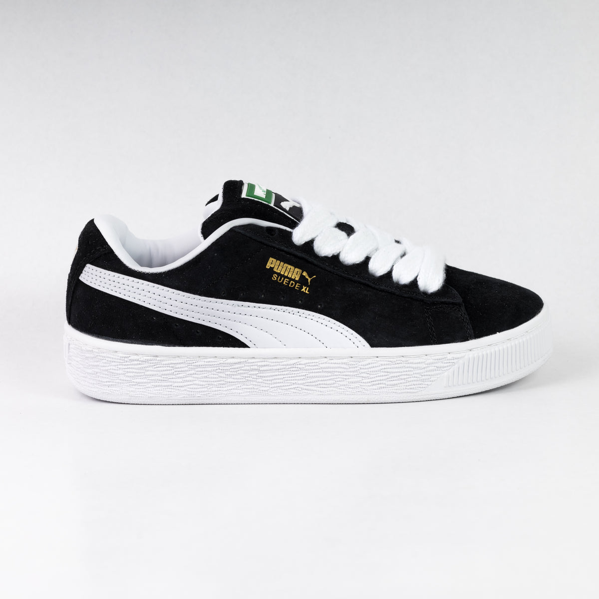 puma suede xl Black White W