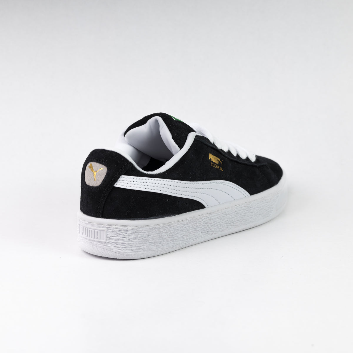 puma suede xl Black White W