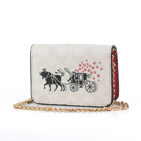 COACH C1203 (WHITE&RED)