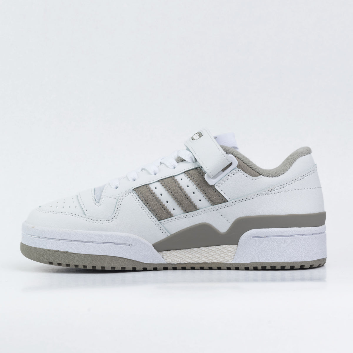 adidas forum low white light grey