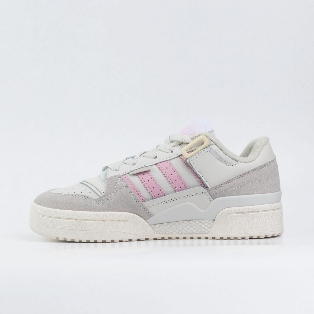 adidas forum low white light pink