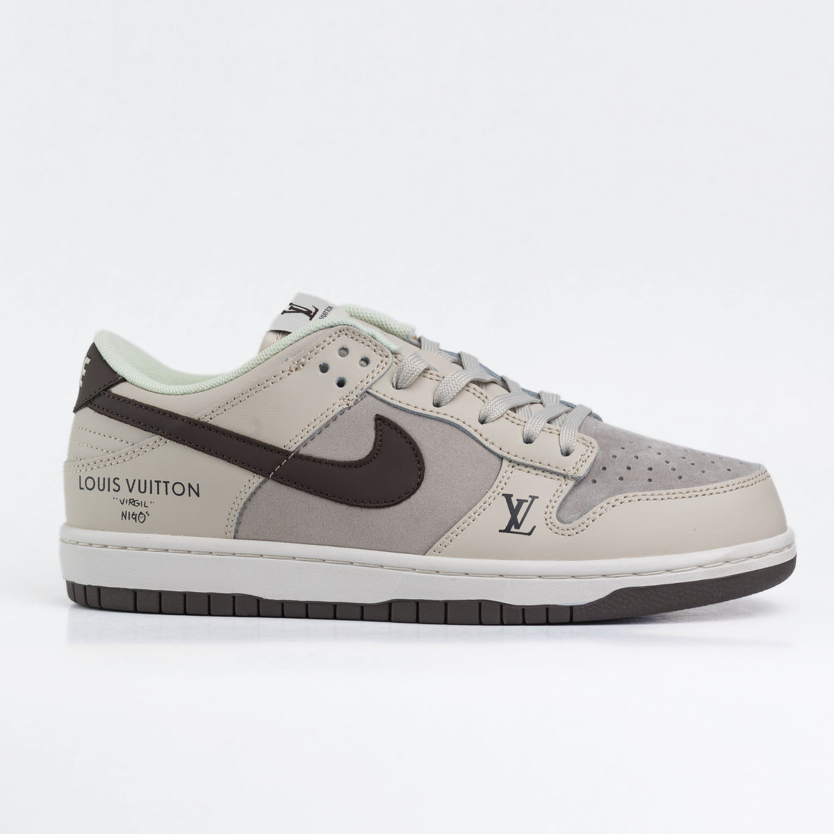 Nike SB Dunk Low x Louis Vuitton Grey Brown