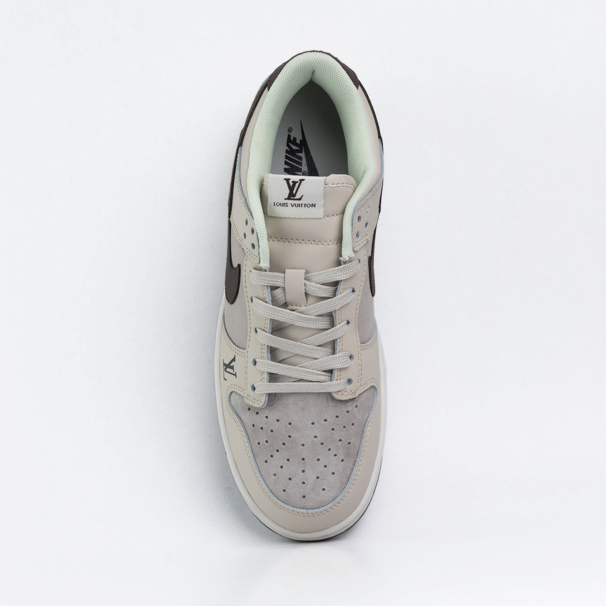 Nike SB Dunk Low x Louis Vuitton Grey Brown