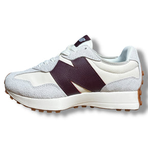 New balance 327 (white& Burgundy)
