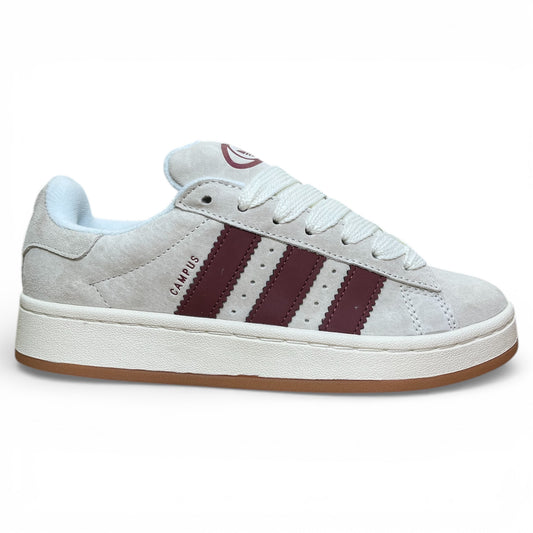 Adidas Campus – Beige & Burgundy