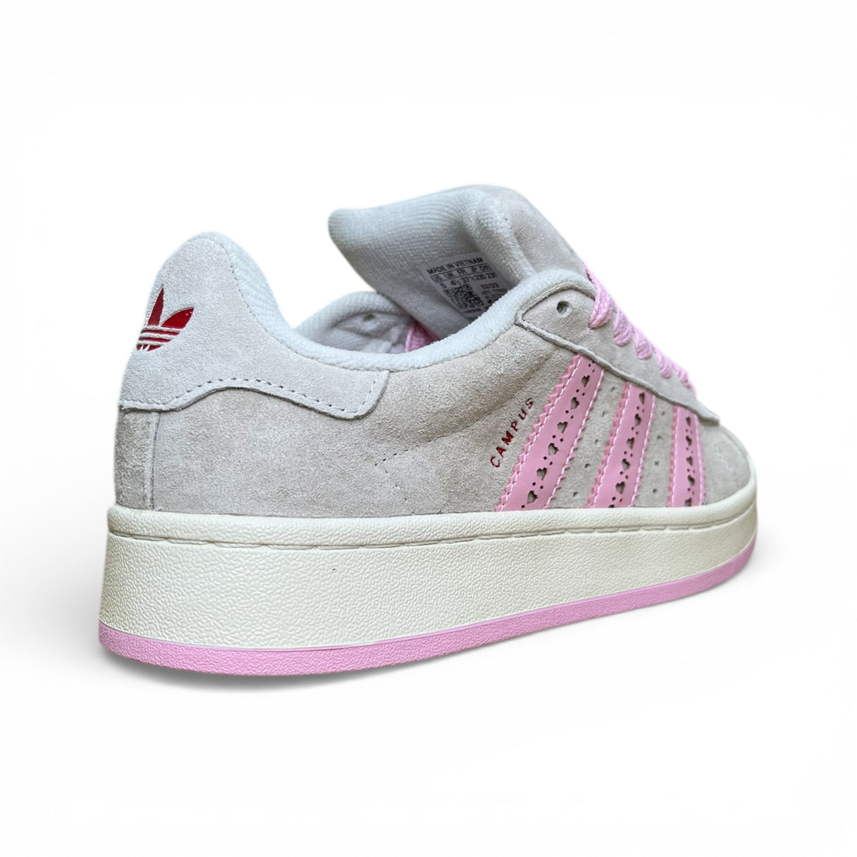 Adidas Campus – Beige & Pink