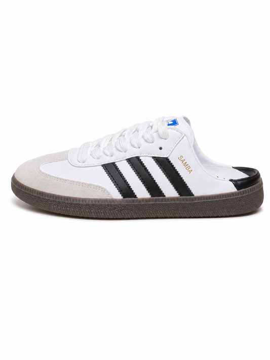 Samba OG Mule – White / Black