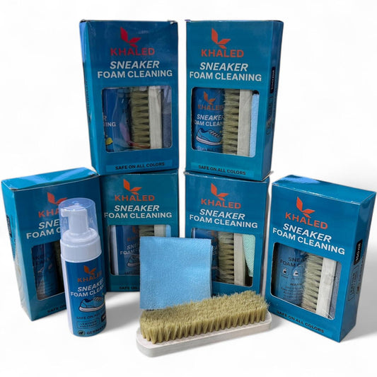 Shoe cleaning foam