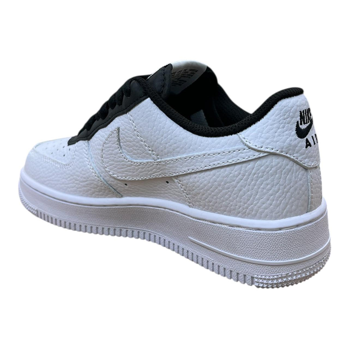 Nike Air Force 1 – White & Black (Style 2)