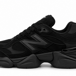 New Balance 9060 Dark Green & Black - rear angle